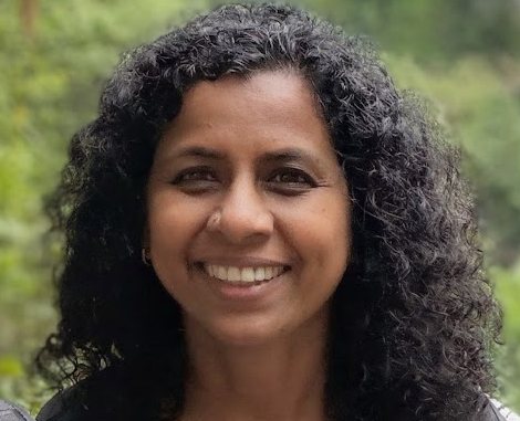 Portrait of Vennila Krishnan, supplied by the contributor.