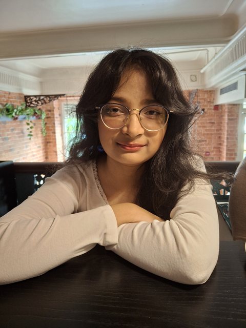 Portrait of Deepanjana Biswas, supplied by the contributor.