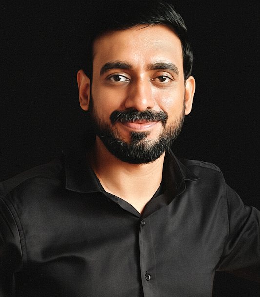 Portrait of Sambhu Ramachandran, supplied by the contributor.